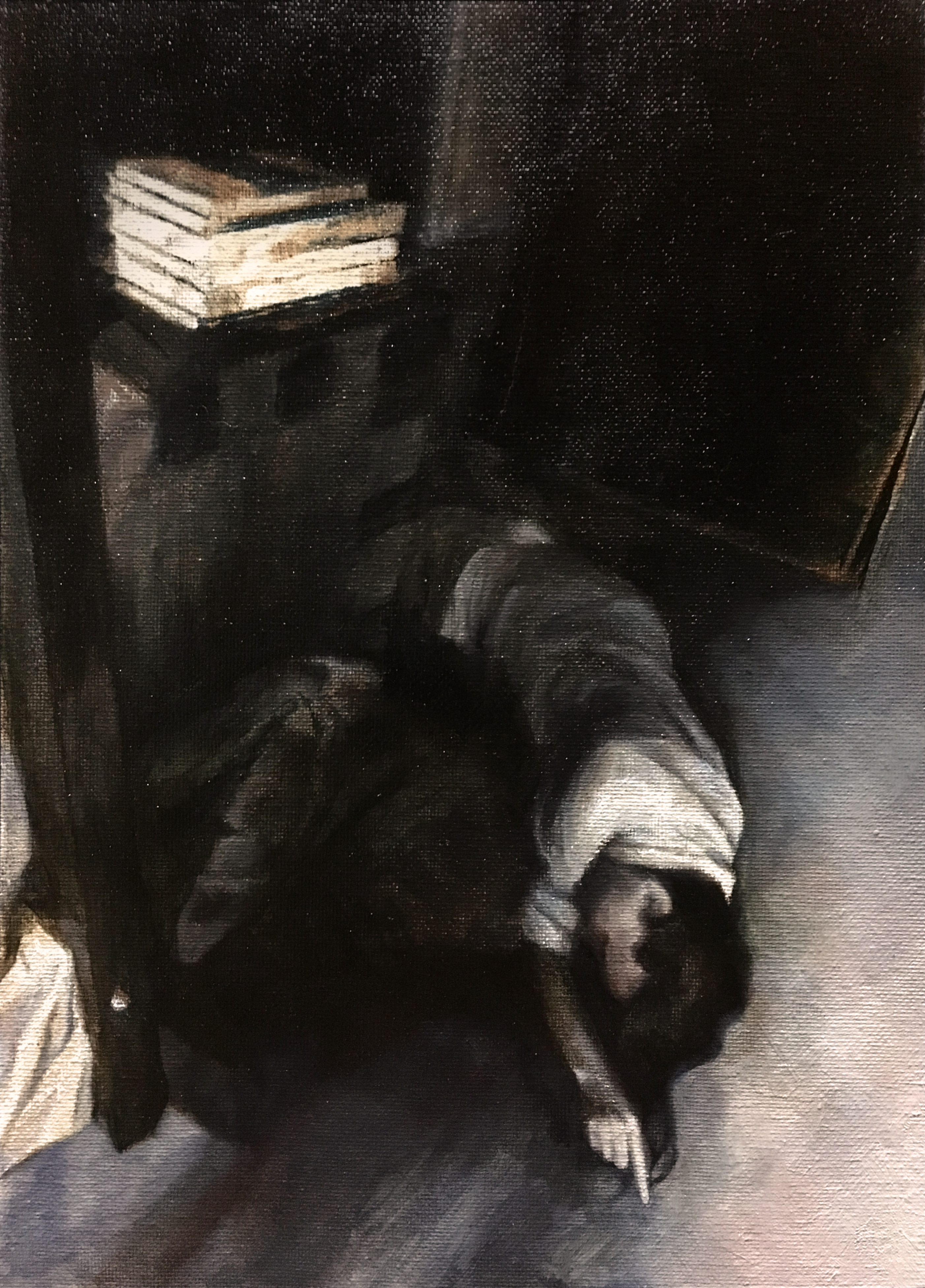 Collapsed at the Foot of the Bed, Tom Lincoln, Tracy Steen